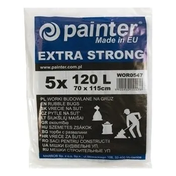 Pytle na odpadky Univerzální pytle na odpadky Painter 160l 5 ks