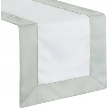 Prostěradlo Běhoun krémový, odstíny zelené 180 x 40 cm