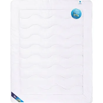 přikrývka Přikrývka 200x220cm letní AMZ AERELLE BLUE Bílá