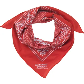 Šátek Pas Normal Studios Off-Race Bandana - Deep Red uni