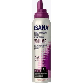 Stylingový přípravek Isana Pěna na vlasy VOLUME pro objem