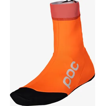 Cyklistické návleky Návleky na boty Poc THERMAL BOOTIE M oranžové