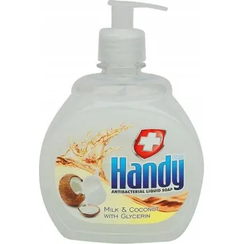 Mýdlo Ruční tekuté antibakteriální mýdlo, mléko a kokos
