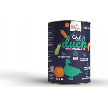 Krmivo pro psa Syta Micha Krmivo mokrá Kachna se zeleninou 400g