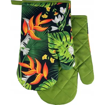 Obraz Kuchyňské chňapky s magnetem – Monstera listy, 2 ks