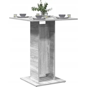 Konferenční stolek Bistro stolek, šedý dub sonoma, 60x60x75 cm