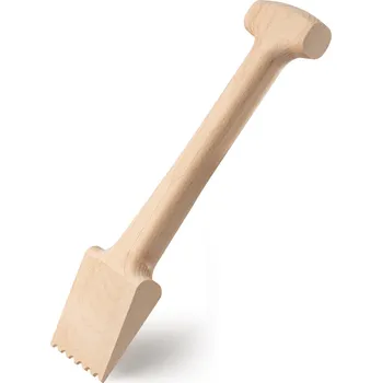 Kuchyňská škrabka Metrie | Grava-2227 Dřevěná škrabka na gril, buk | 27 cm
