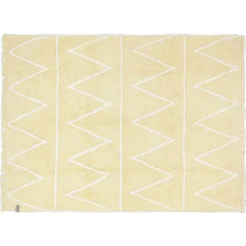 Dětský kusový koberec Hippy Yellow - doprava zdarma