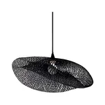 Zambelis 19108 - Lustr na lanku 1xE27/40W/230V bambus/černá (bazar)