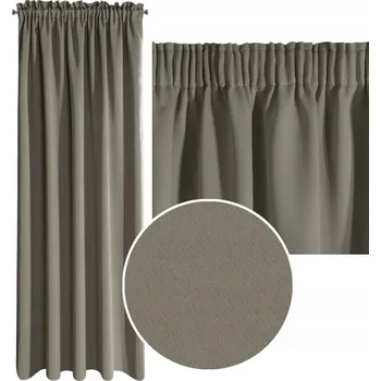 Obraz Závěs polozatemňovací s páskou 135 cm x 270 cm