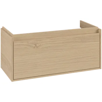 Koupelnový nábytek Villeroy & Boch Skyla - Skříňka pod umyvadlo 972x439 mm, 1 zásuvka, Nordic Oak C78900VJ