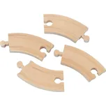 Krátká kruhová kolej průměr 20cm - 4 kusy - Maxim 50906