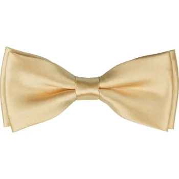 Motýlek Béžovo zlatý dětský motýlek lesklý