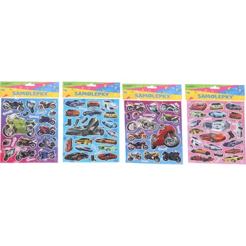 kreativní sada Wiky Nálepky dopravní prostředky