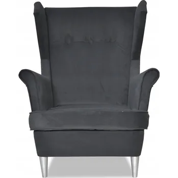 Křeslo Křeslo ušák Family Meble šedé