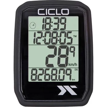 Tachometr AKCE! Computer CicloSport Protos 205 bezdrátový, Black