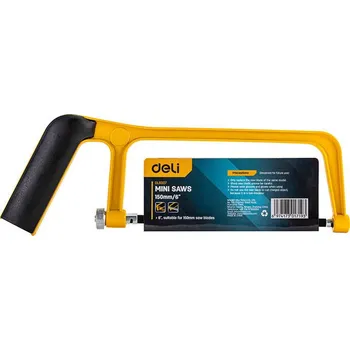Ruční pilka Mini pila na železo 150 mm Deli Tools EDL6007