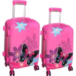 Cestovní kufr Motýl – lehký a odolný kufr na kolečkách