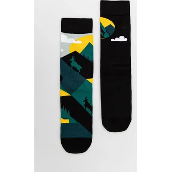 Pánské ponožky Bavlněné ponožky Medicine 2-pack pánské, více barev RW24.LGM800 vícebarevná MLA, vel. 39/42