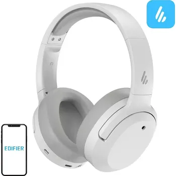 Sluchátka Bezdrátová sluchátka Edifier W820NB, ANC (bílá)
