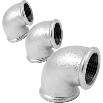 Vodovodní potrubí Koleno litinové pozinkované Agaflex 41006003 1/2"