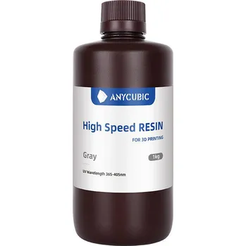 3D tisk Rychleschnoucí resin AnyCubic (šedá)