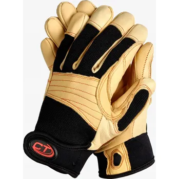 Rukavice Rukavice Climbing Technology Progrip Plus, velikost XXL, béžovo-černé