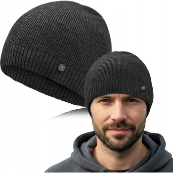 Čepice Pako Jeans Zimní čepice šedá, univerzální velikost