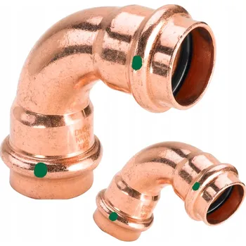 Fitinka Měděné koleno Viega 28 mm