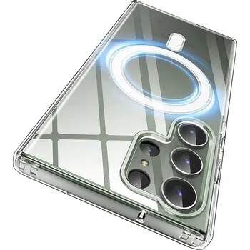 Pouzdro na mobilní telefon POUZDRO ZADNÍ KRYT MAGSAFE PRO SAMSUNG GALAXY S23 ULTRA + SKLO