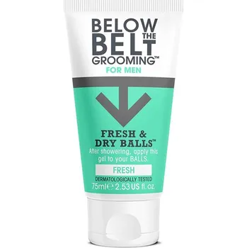 Below the Belt Grooming Below The Belt Fresh & Dry Balls Fresh deodorant na intimní partie pro muže 75 ml
