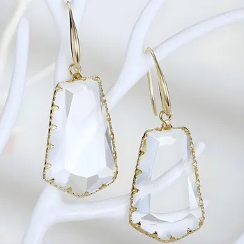 Náušnice IZMAEL Náušnice UR 38268 Transparentní KP38268