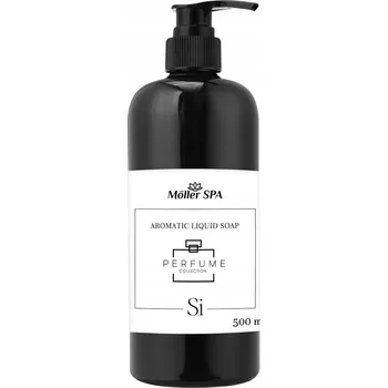 Mýdlo Tekuté mýdlo Moller SPA s vůní parfému Si 500 ml láhev s pumpičkou