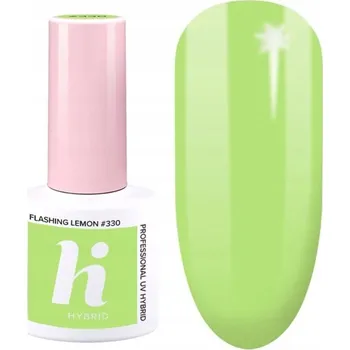 Přípravek na nehty Hi Hybrid 330 Flashing Lemon 5 ml hybridní lak na nehty