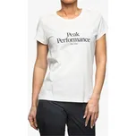 Dámské s potiskem s potiskem Peak Performance Original Tee - offwhite L