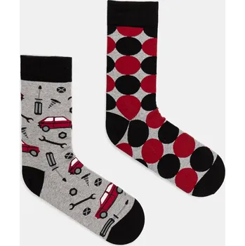 Pánské ponožky Bavlněné ponožky Medicine 2-pack pánské, více barev RW24.LGM701 vícebarevná MLA, vel. 39/42