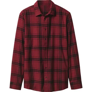Pánská košile esmara Men Pánská flanelová košile (kostka/červená, L(41/42))