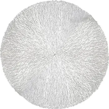 Talíř MagicHome Vianoce Podložka MagicHome pod talíř, 38 cm, stříbrná