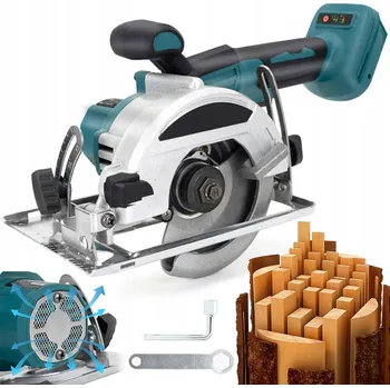 Okružní pila 125MM RUČNÍ OKRUŽNÍ PILA + 3 KOTOUČE pro Makita 18V