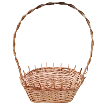 Proutěný koš na přírodní dekorace