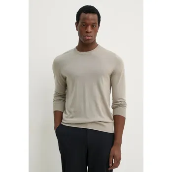 Pánský svetr Vlněný svetr Filippa K 28928.FK béžová 80X, vel. S