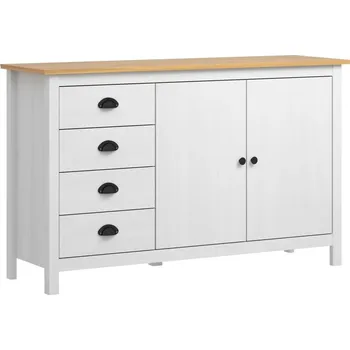 Komoda Komoda VidaXL 130 x 40 x 80 cm bílá matná