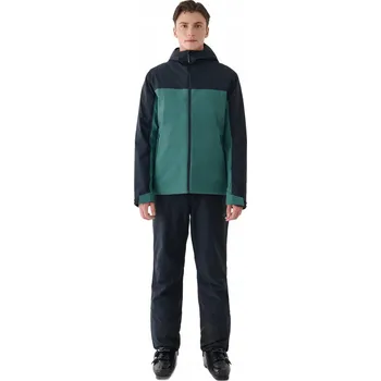 Pánská lyžařská kombinéza 4F bunda + kalhoty 8000 Green/Black / XL