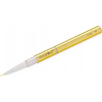 Kosmetický štětec Štěteček na zdobení a malování nehtů Aba Group Zlatý 9mm Gold Liner #9