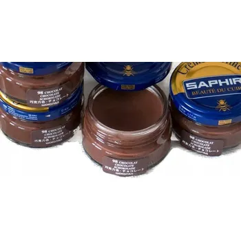 Přípravek pro údržbu obuvi Krém na boty Saphir hnědý 50 ml