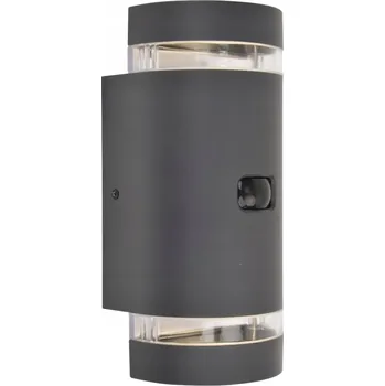 Nástěnné svítidlo Venkovní nástěnné svítidlo se senzorem pohybu šedé Lutec