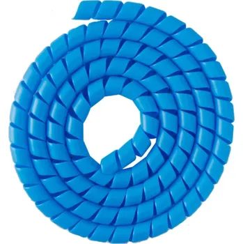 Elektrokoloběžka Navíjecí chránič kabelů a hadiček 1m pro elektrickou koloběžku Ninebot Max G30 a Xiaomi M365 Pro Ochranná spirála PP modrá