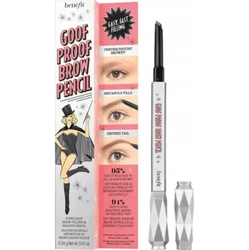 Tužka na obočí Benefit Goof Proof Eyebrow Pencil 5 Deep Brown tužka na obočí 0.34g