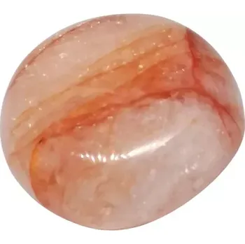 Křišťál s hematitem AA (hmatka 95 g) – očistná a ochranná energie