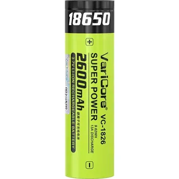 Článková baterie Lithium-iontová Nabíjecí Baterie VariCore 18650 2600 mAh 1 ks